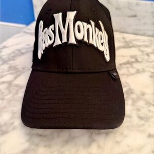 Gas Monkey Garage Black Hat – Fitted Medium - Large Embroidered Cap